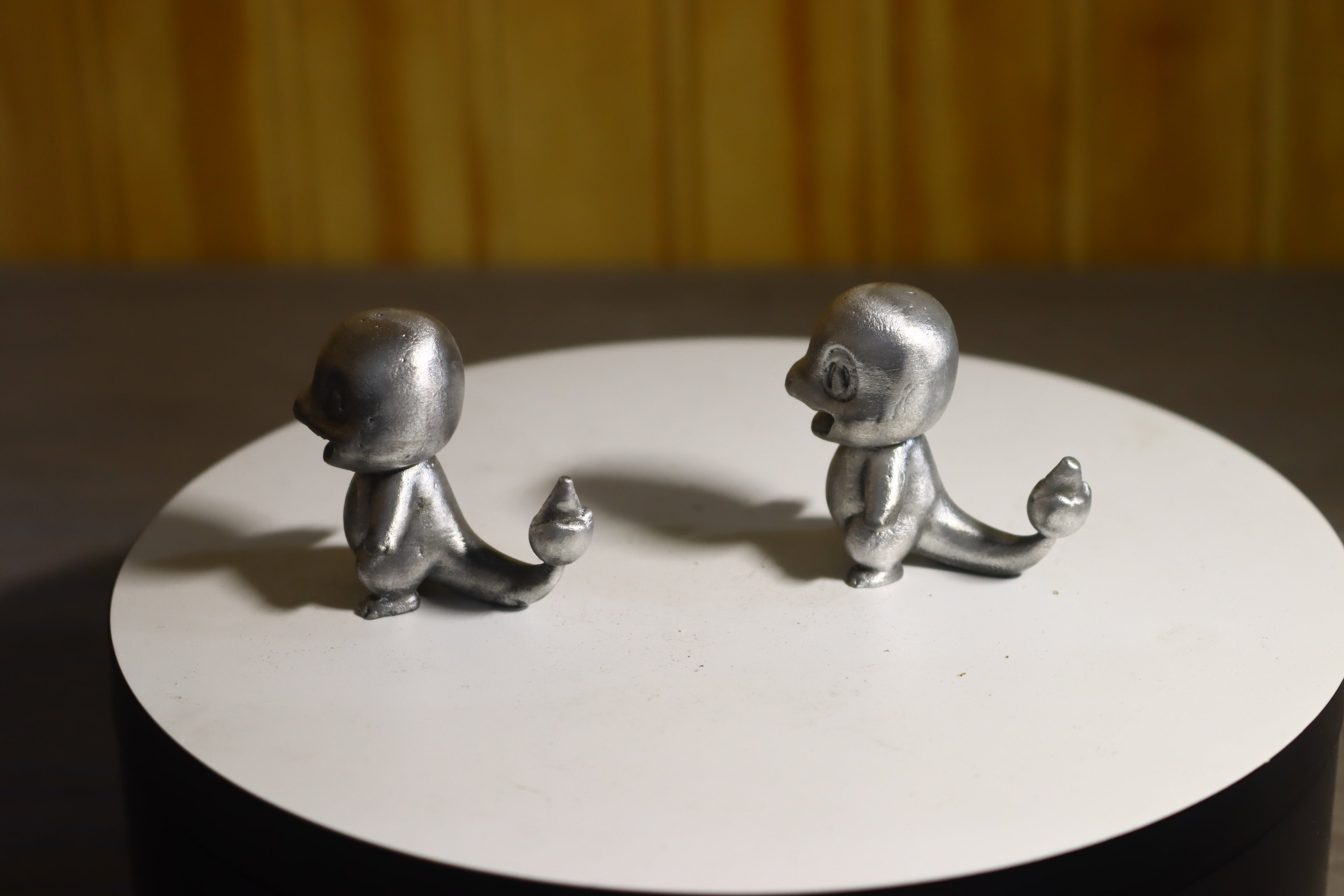 Solid Aluminum Alloy (Tenzaloy) Pokémon Charmander Statue 1.5" Tall