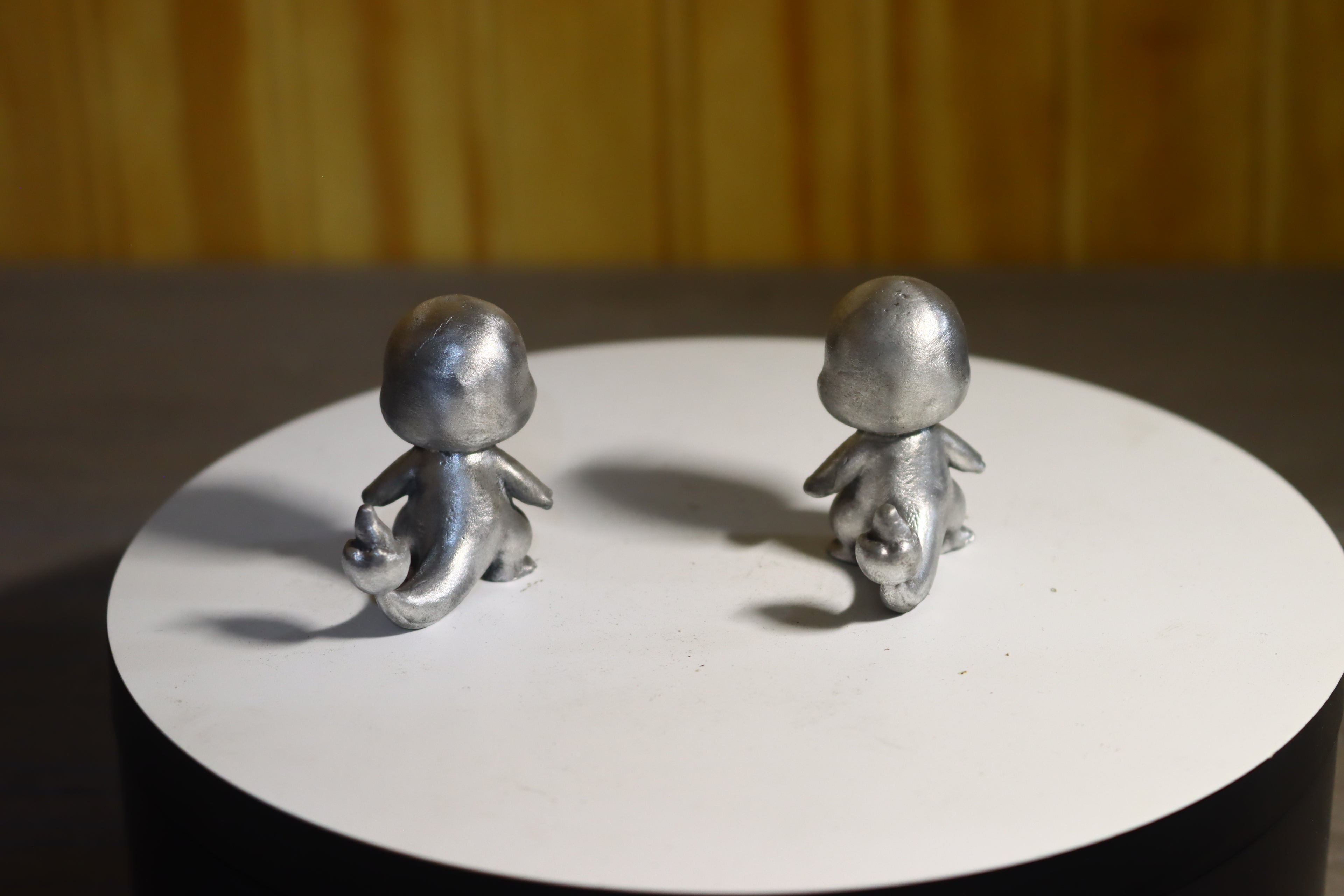 Solid Aluminum Alloy (Tenzaloy) Pokémon Charmander Statue 1.5" Tall
