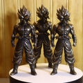 Solid Silicon Bronze Goku (Dragonball Z) Statue 6" Tall w/ Protectaclear & Felted Feet