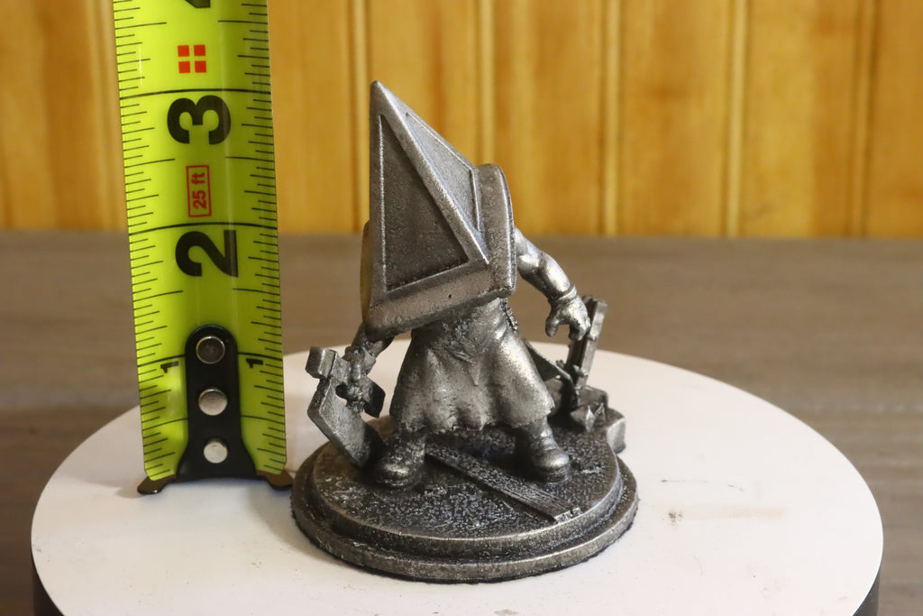 Solid Aluminum Alloy (Tenzaloy) Chibi Brutal Fog Town Executioner Statue 3" Tall w/ Protectaclear & Felted Bottom