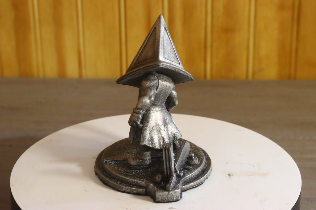 Solid Aluminum Alloy (Tenzaloy) Chibi Brutal Fog Town Executioner Statue 3" Tall w/ Protectaclear & Felted Bottom