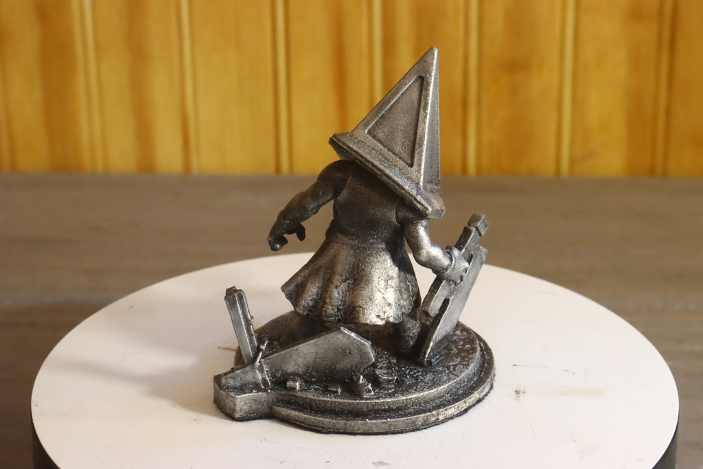 Solid Aluminum Alloy (Tenzaloy) Chibi Brutal Fog Town Executioner Statue 3" Tall w/ Protectaclear & Felted Bottom
