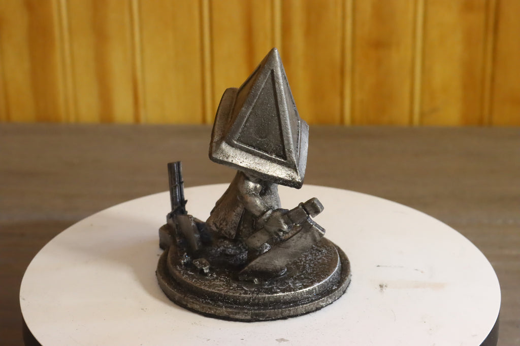 Solid Aluminum Alloy (Tenzaloy) Chibi Brutal Fog Town Executioner Statue 3" Tall w/ Protectaclear & Felted Bottom