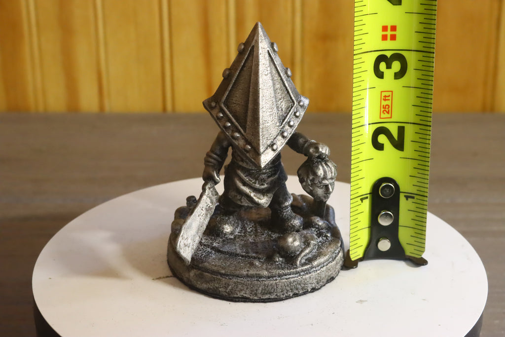 Solid Aluminum Alloy (Tenzaloy) Chibi Brutal Fog Town Executioner Statue 3.5" Tall w/ Protectaclear & Felted Bottom