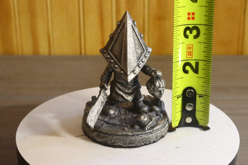 Solid Aluminum Alloy (Tenzaloy) Chibi Brutal Fog Town Executioner Statue 3.5" Tall w/ Protectaclear & Felted Bottom