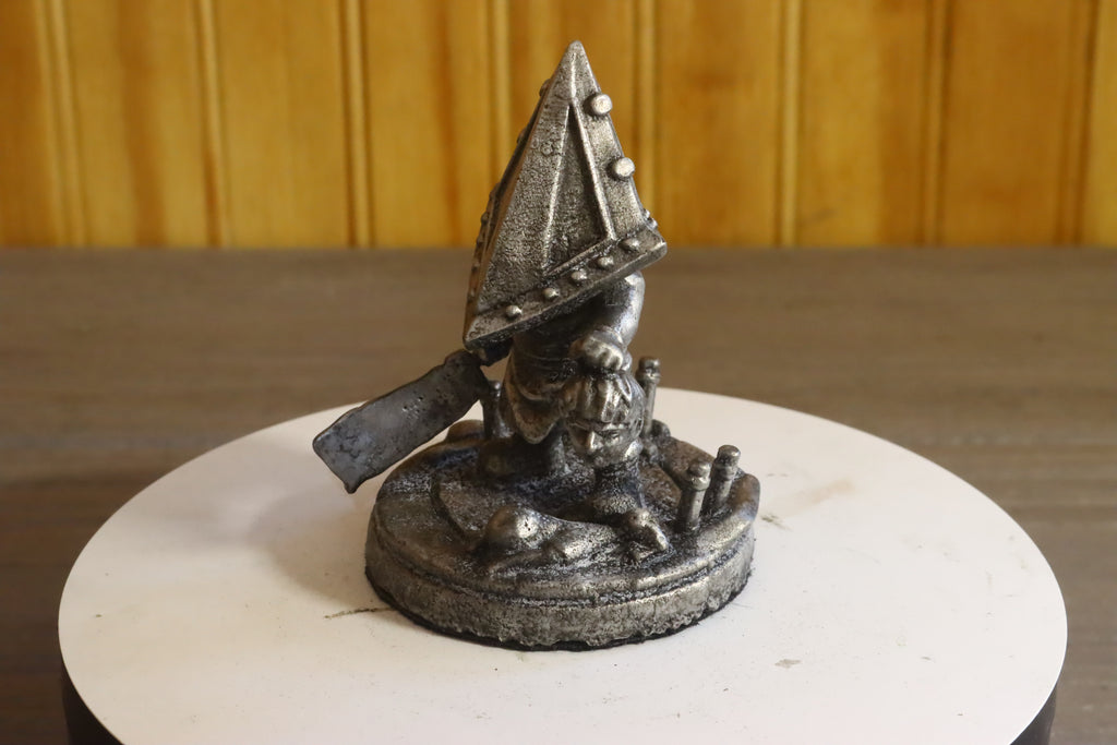 Solid Aluminum Alloy (Tenzaloy) Chibi Brutal Fog Town Executioner Statue 3.5" Tall w/ Protectaclear & Felted Bottom