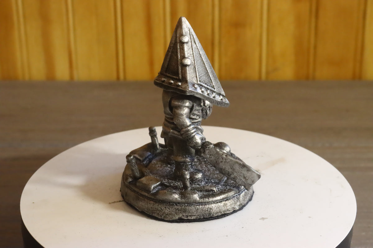 Solid Aluminum Alloy (Tenzaloy) Chibi Brutal Fog Town Executioner Statue 3.5" Tall w/ Protectaclear & Felted Bottom