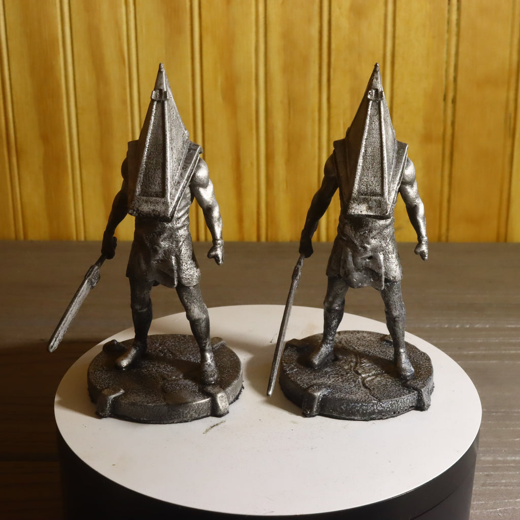 Solid Aluminum Alloy (Tenzaloy) Brutal Fog Town Executioner Statue 5" Tall w/ Protectaclear & Felted Bottom