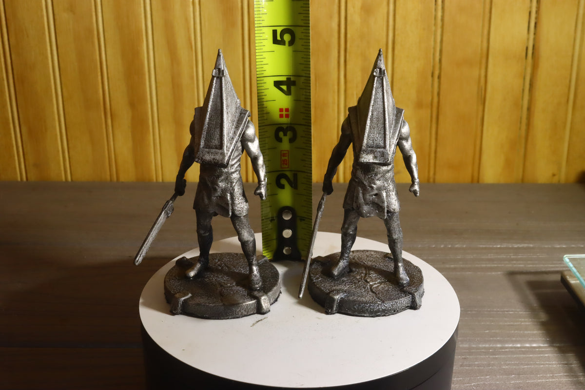 Solid Aluminum Alloy (Tenzaloy) Brutal Fog Town Executioner Statue 5" Tall w/ Protectaclear & Felted Bottom