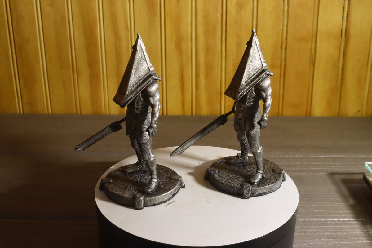 Solid Aluminum Alloy (Tenzaloy) Brutal Fog Town Executioner Statue 5" Tall w/ Protectaclear & Felted Bottom