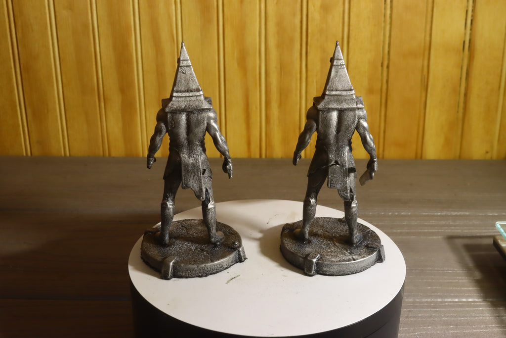 Solid Aluminum Alloy (Tenzaloy) Brutal Fog Town Executioner Statue 5" Tall w/ Protectaclear & Felted Bottom