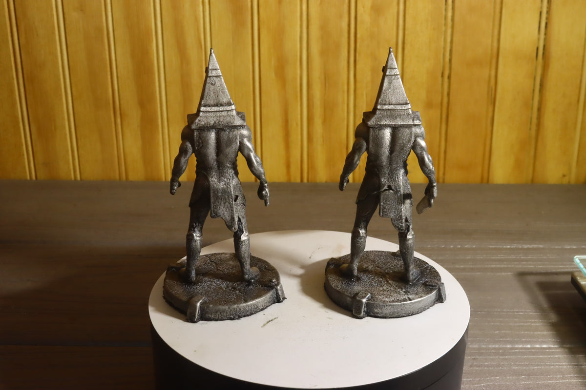 Solid Aluminum Alloy (Tenzaloy) Brutal Fog Town Executioner Statue 5" Tall w/ Protectaclear & Felted Bottom