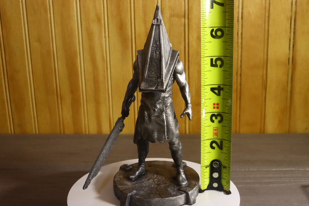 Solid Aluminum Alloy (Tenzaloy) Brutal Fog Town Executioner Statue 7" Tall w/ Protectaclear & Felted Bottom