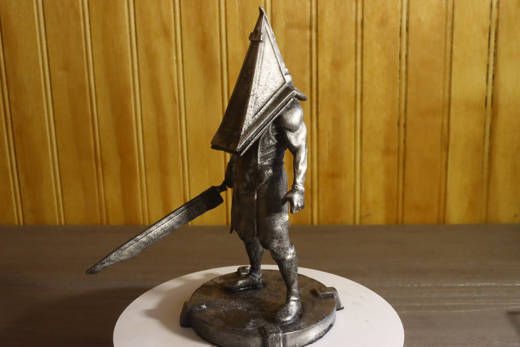 Solid Aluminum Alloy (Tenzaloy) Brutal Fog Town Executioner Statue 7" Tall w/ Protectaclear & Felted Bottom