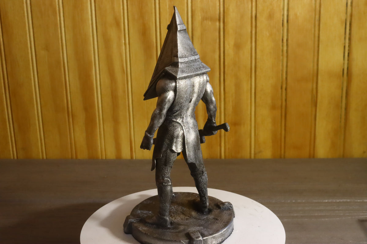 Solid Aluminum Alloy (Tenzaloy) Brutal Fog Town Executioner Statue 7" Tall w/ Protectaclear & Felted Bottom