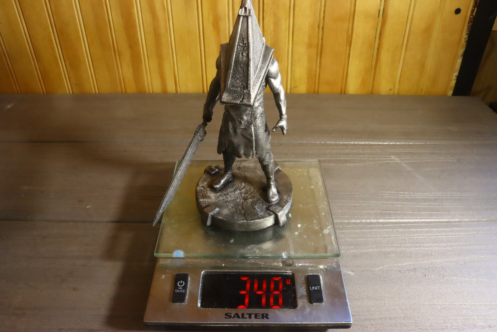 Solid Aluminum Alloy (Tenzaloy) Brutal Fog Town Executioner Statue 7" Tall w/ Protectaclear & Felted Bottom