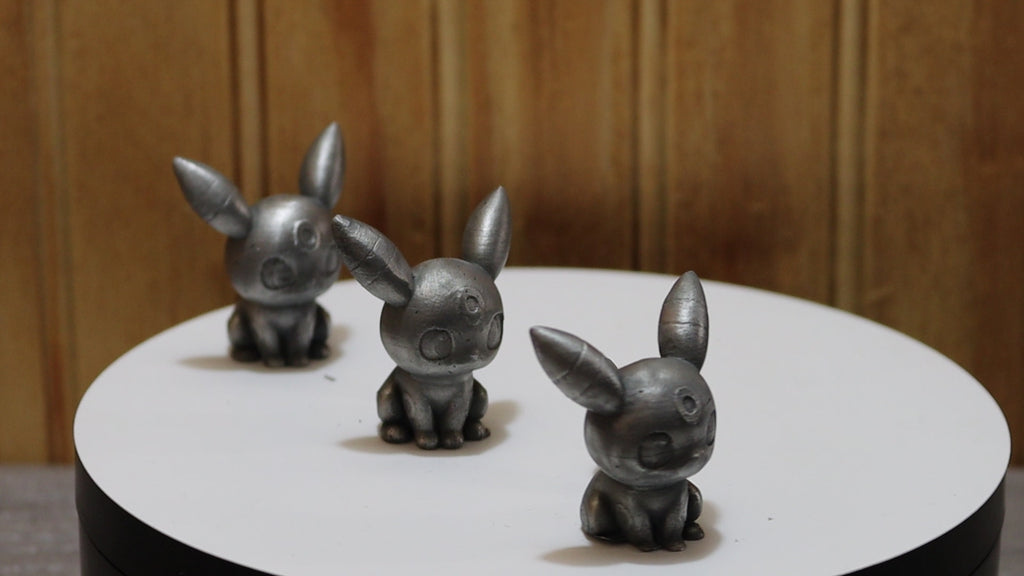 Solid Zinc Alloy (ZA12) Ornamental Pokémon Umbreon Statue (1.5 inch tall)