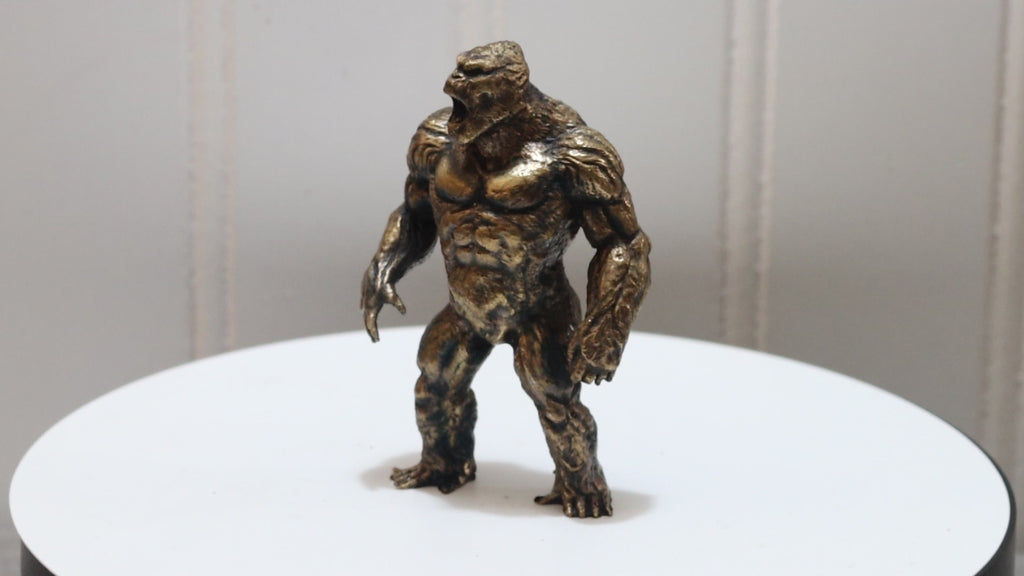 Solid Bronze King Kong Statue