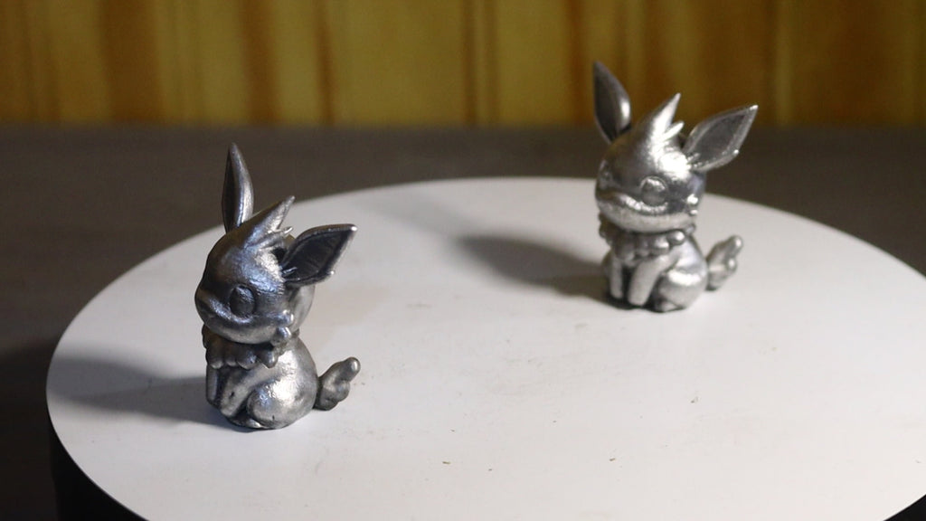 Solid Aluminum Alloy (Tenzaloy) Pokémon Jolteon Statue 1.5" Tall