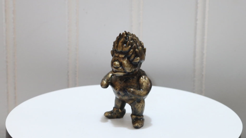 Solid Bronze Heat Miser Statue